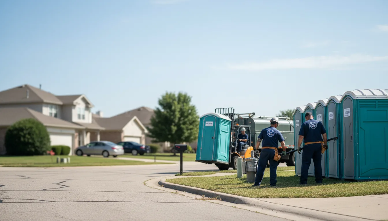 Porta Potty Rental in Wever, IA near me